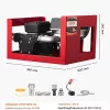 Elektromos dízel üzemanyag-átfejtő szivattyú 60 L/perc 230V, átfolyásmérővel és automata töltőpisztollyal
