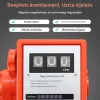 Elektromos üzemanyag-átfejtő szivattyú 76 L/perc 230V, átfolyásmérővel és automata töltőpisztollyal
