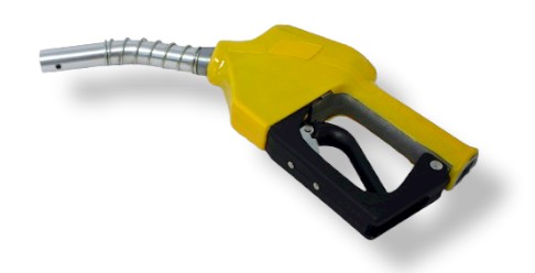 Üzemanyag töltőpisztoly, gázolajtöltő automata leállítóval, csatlakozóval. Áteresztő képesség: 0-60 l/min