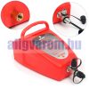 Levegős vákuumszivattyú kompresszorra köthető 28 liter/perc 0,09 Bar Csatlakozó 1/2" ACME  autóklíma adapter R134a és R12 gázhoz 