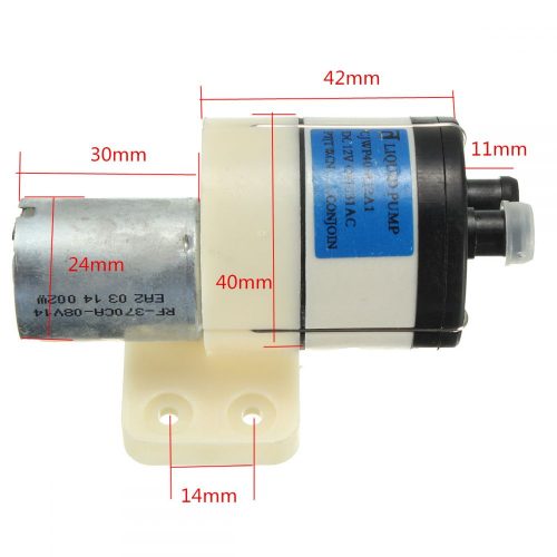 Vákuumszivattyú 12V 50 kPa 0,5 bar 100 mA vákuumpumpa 2 liter/perc