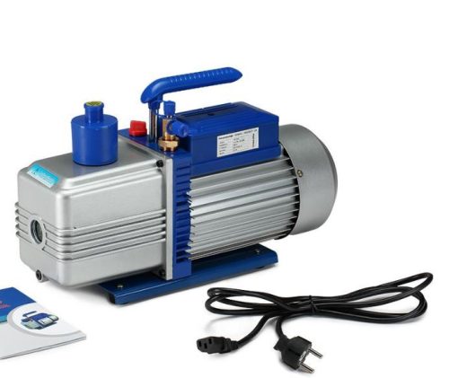 2 lépcsős vákuumszivattyú 284 liter/perc  230V 745W  0,03 mBar 3 Pa 