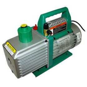   2 lépcsős vákuumszivattyú nagyteljesítményű 224 liter/perc  230V 800W  0,000003 Bar 3 Pa 8 cfm