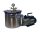 Vákuumkamra és vákuumszivattyú 230V 370W 170 liter/perc 0,00005 Bar + 20 literes vákuumtartály