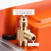 Vákuumpumpa 6 CFM kétfokozatú vákuumszivattyú, 370 W, 0,2 Pa – R134a, R22 és R410a