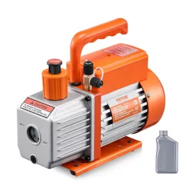   Vákuumpumpa 4 CFM egyfokozatú vákuumszivattyú 150W, 5 Pa – R134a, R22 és R410a