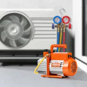   Vákuumpumpa 4 CFM egyfokozatú vákuumszivattyú 150W, 5 Pa – R134a, R22 és R410a