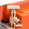 Vákuumpumpa 4 CFM egyfokozatú vákuumszivattyú 150W, 5 Pa – R134a, R22 és R410a