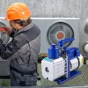 136 l/perc egyfokozatú vákuumszivattyú 249 W, 5 Pa, klímaszerelő készlet