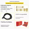 4 órás karburátor szinkronizáló vákuummérő készlet adapterekkel és hordtáskával