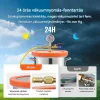 Rozsdamentes vákuumkamra edzett üvegfedéllel 19 literes Ø280 × 300 mm vákuumtartály