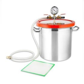   Vákuumtartó edény vákuumtartály, vákuumkamra 17 literes saválló inox 