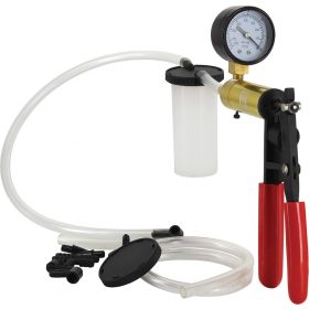   Vákuumteszter vákuumvizsgáló és légtelenítő. Vákuummérő óra fék, EGR szelep, vákuumos előgyújtás, automata váltó vagy üzemanyag pumpa vizsgálathoz