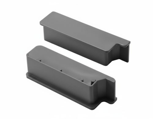 OX Priamy teraszszegély 2 db Végzáró elem Antracit RAL7016 