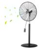 Ipari állóventilátor 670 mm lapátátmérővel – 6800 CFM légszállítás, 3 sebességfokozat, 85°-os oszcilláció, 131–193 cm között állítható magasság, robusztus szénacél kivitel