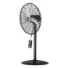 Ipari állóventilátor 670 mm lapátátmérővel – 6800 CFM légszállítás, 3 sebességfokozat, 85°-os oszcilláció, 131–193 cm között állítható magasság, robusztus szénacél kivitel