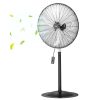 Ipari állóventilátor 810 mm-es lapátátmérővel – 3 sebességfokozat, 9100 CFM légszállítás, 85°-os oszcilláció, 136–199 cm között állítható magasság, masszív acélszerkezet