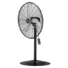 Ipari állóventilátor 810 mm-es lapátátmérővel – 3 sebességfokozat, 9100 CFM légszállítás, 85°-os oszcilláció, 136–199 cm között állítható magasság, masszív acélszerkezet