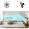 Nagy teljesítményű állóventilátor 570 mm-es lapátátmérővel – 3 sebességfokozat, 5400 CFM légáramlás, 90°-os oszcilláció, 110–138 cm állítható magasság, halk működés