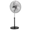 Nagy teljesítményű állóventilátor 570 mm-es lapátátmérővel – 3 sebességfokozat, 5400 CFM légáramlás, 90°-os oszcilláció, 110–138 cm állítható magasság, halk működés