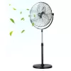 Ipari állóventilátor 560 mm lapátátmérővel – 3 fokozatú, 4200 CFM teljesítményű ventilátor, 360°-ban állítható fejjel és 115–147 cm-ig állítható magassággal
