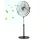 Ipari állóventilátor 560 mm lapátátmérővel – 3 fokozatú, 4200 CFM teljesítményű ventilátor, 360°-ban állítható fejjel és 115–147 cm-ig állítható magassággal