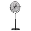 Ipari állóventilátor 560 mm lapátátmérővel – 3 fokozatú, 4200 CFM teljesítményű ventilátor, 360°-ban állítható fejjel és 115–147 cm-ig állítható magassággal