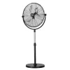Ipari állóventilátor 560 mm lapátátmérővel – 3 fokozatú, 4200 CFM teljesítményű ventilátor, 360°-ban állítható fejjel és 115–147 cm-ig állítható magassággal
