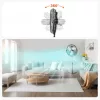 Ipari állóventilátor 560 mm lapátátmérővel – 3 fokozatú, 4200 CFM teljesítményű ventilátor, 360°-ban állítható fejjel és 115–147 cm-ig állítható magassággal