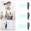 Ipari állóventilátor 560 mm lapátátmérővel – 3 fokozatú, 4200 CFM teljesítményű ventilátor, 360°-ban állítható fejjel és 115–147 cm-ig állítható magassággal