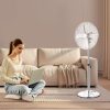 Professzionális, állítható magasságú ipari állóventilátor – 398 mm-es oszcilláló fej, 3 sebességfokozattal, 75°-os szögben forgatható, 55 W-os motorral