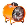 Ipari axiálventilátor 1720 CFM légszállítással – 255 W AC motor, 2830 ford./perc, 10 m légcsatornával, IP44 és ATEX védelemmel