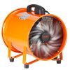 Ipari axiálventilátor 1720 CFM légszállítással – 300 W AC motor, 2830 ford./perc, IP44 védelem, 10 m flexibilis légcsatornával, két fokozat, 79 dB zajszint