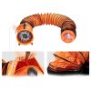 Ipari axiálventilátor 1720 CFM légszállítással – 300 W AC motor, 2830 ford./perc, IP44 védelem, 10 m flexibilis légcsatornával, két fokozat, 79 dB zajszint