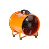 Ipari axiálventilátor 2574 CFM légszállítással – 365 W AC motor, 2810 ford./perc, 5 m légcsatornával, IP44 védelem, ETL minősítés
