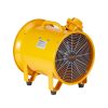  Ipari építési axiálventilátor 2500 CFM légszállítással – 500 W AC motor, 2850 ford./perc, IP44 védelem, ATEX tanúsítvány, 3 m kábel, 75 dB zajszint