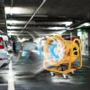Építőipari ventilátor 300 W AC motor Építőipari ventilátor 2850 rpm Építőipari ventilátor Fúvó 916 L/s (1942 CFM) Axiális ventilátor 3 m tápkábel Axiális ventilátor 66 dB zajszint Ipari ventilátor IP44