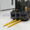 Targonca villahosszabbító 182 cm rakodóvilla hosszabbítás 11 cm széles acél raklapvillákhoz
