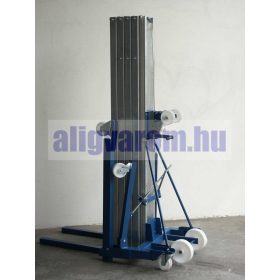   Kézi magasemelő 300 kg teherbírással 7200 mm emeléssel csörlős teheremelő szereléshez