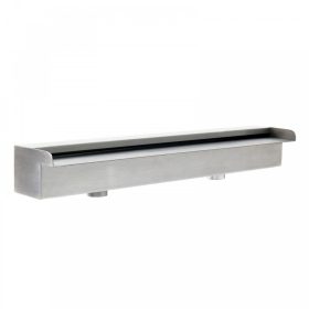   Házi vízesés kerti tó vízforgató levegőztető szökőkút 60cm rozsdamentes acél