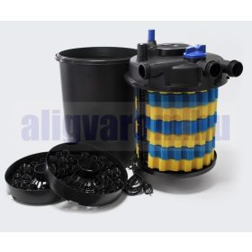 Tószűrő berendezés akár 10.000 literes tó méretig.