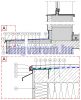 OX Drip vízvető külső 135° sarokprofil Sötétszürke teraszszegély tompa RAL7037