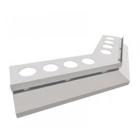   OX Drip vízvető külső 135° sarokprofil Világosszürke színben erkély balkon terasz tompa RAL7035