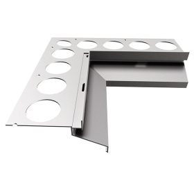 Drip PLUS vízvető belső sarokprofil erkély balkon terasz derékszögű sarokelem világosszürke