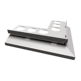   OX Drip Plus terasz szegély Külső sarok Világosszürke sarokprofil RAL 7035