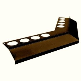   OX Maxi terasz szegély külső sarokprofil 135° Barna 25x25 cm tompa sarokelem RAL 8028