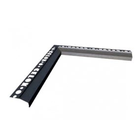   OX Mini teraszszegély Belső sarok Antracit RAL 7016 sötét szürke