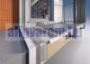 Mini teraszszegély külső sarok padlólap alá vízvető profil erkély balkon terasz 20 mm túllógás teras