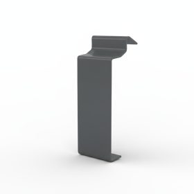   OX Priamy Stone és Flexi Antracit teraszszegély toldóelem alumíniumból RAL7016