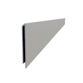   OX RT Magasító toldóelem 1-2 cm emeléshez Szürke teraszszegélyhez vízvetőhöz